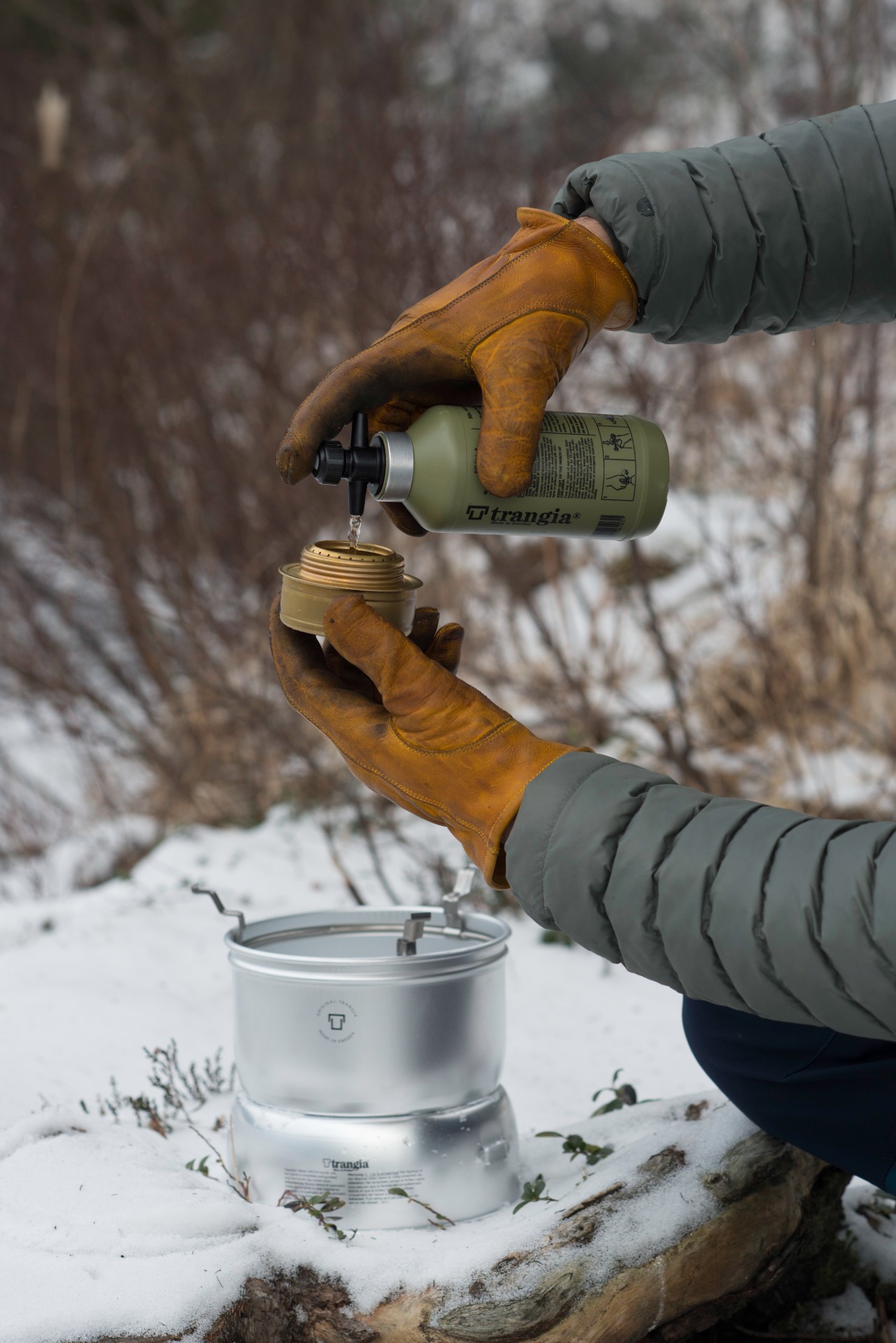 Bränsleflaska Olive - Bild 5